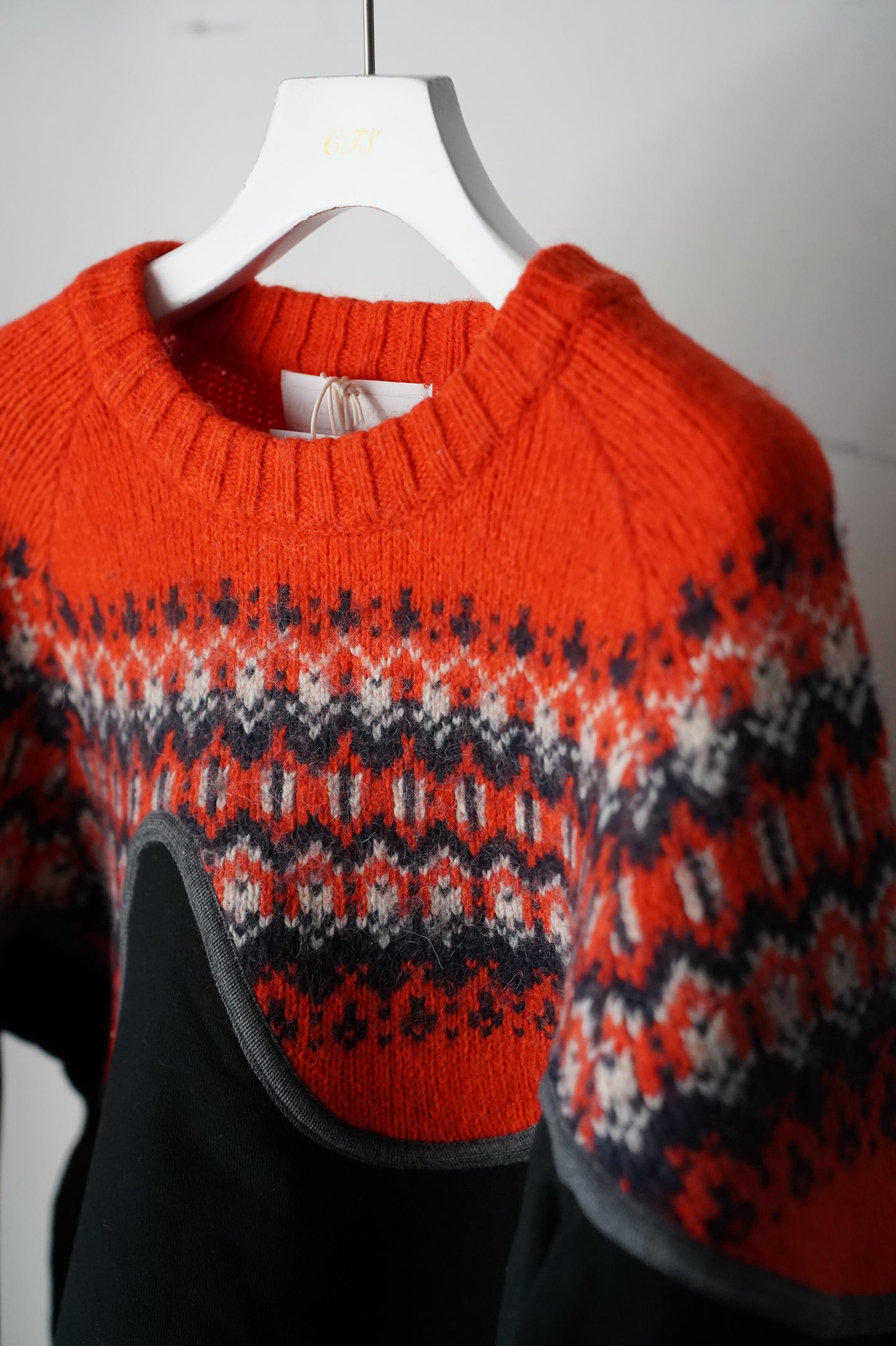 MEN/WOMEN VIOLETTE ROOM Ex. REMAKE SWEAT  black 12