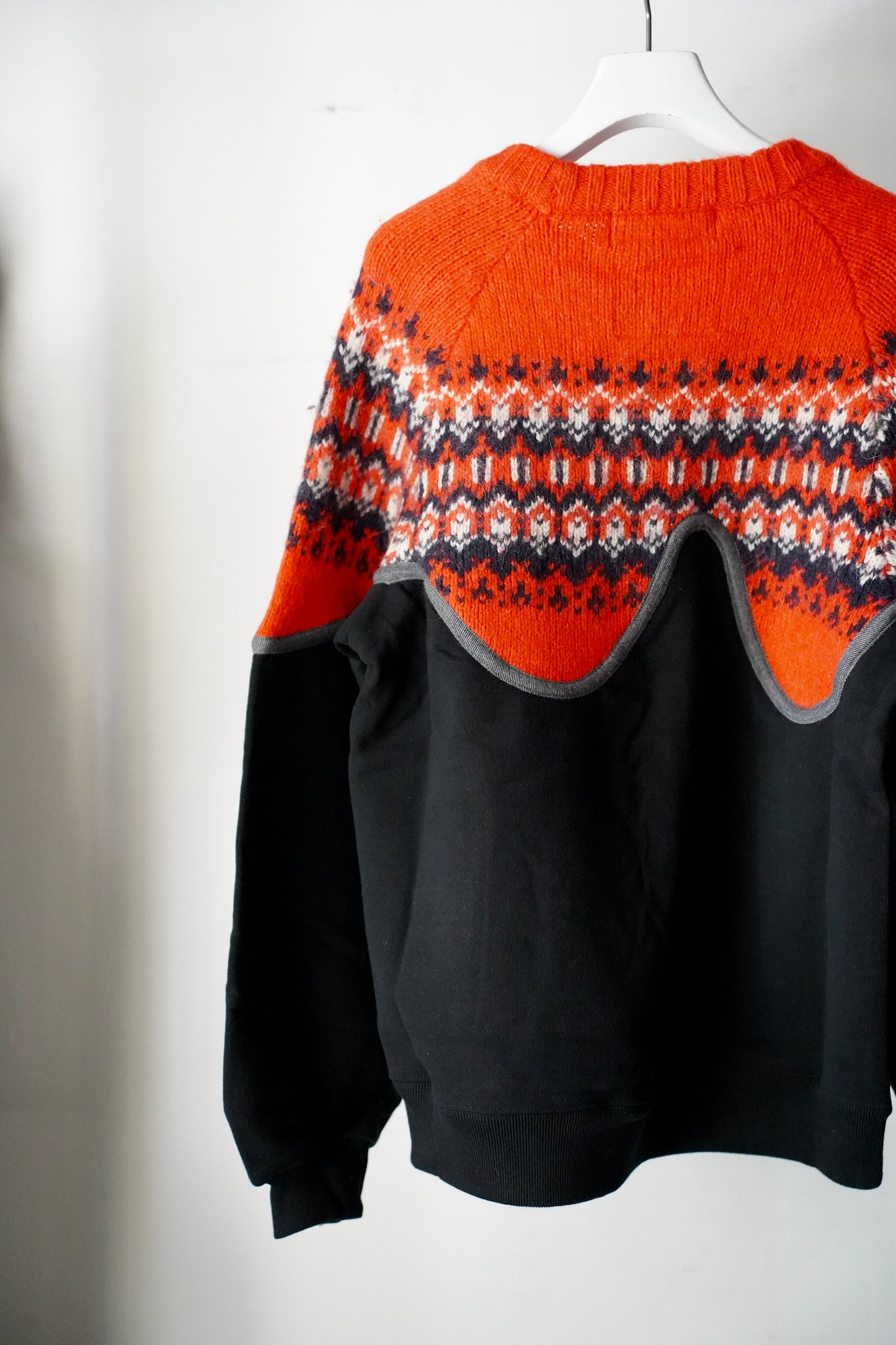 MEN/WOMEN VIOLETTE ROOM Ex. REMAKE SWEAT  black 12