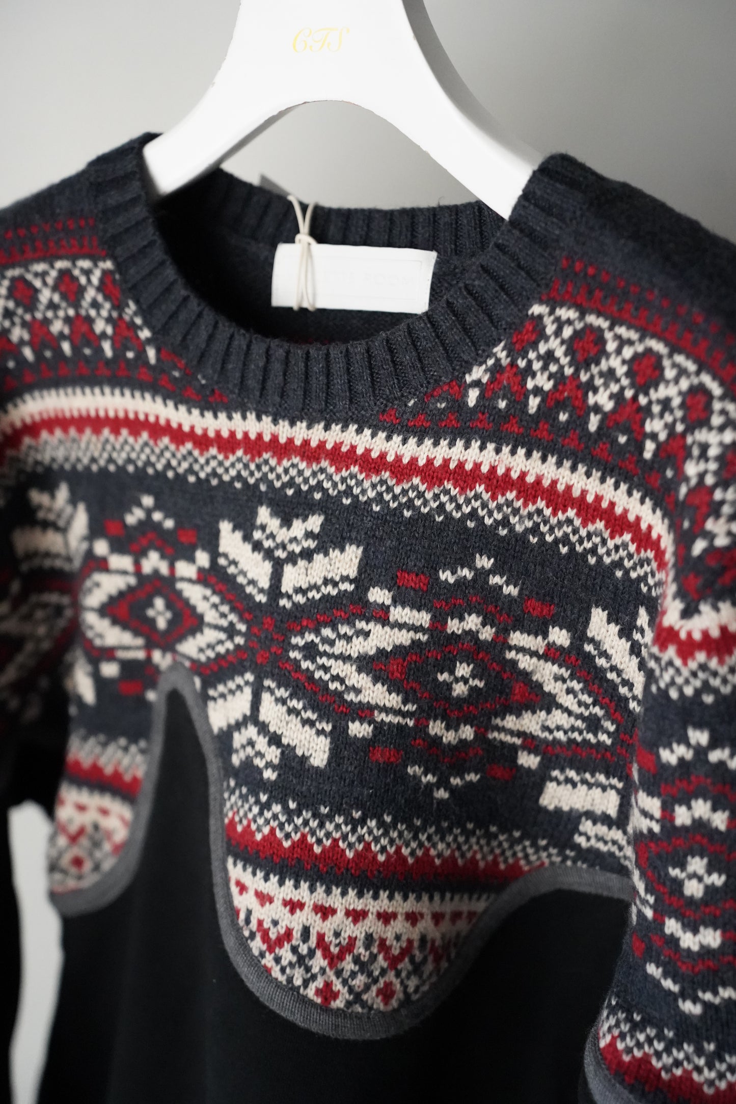 MEN/WOMEN VIOLETTE ROOM Ex. REMAKE SWEAT  black 15