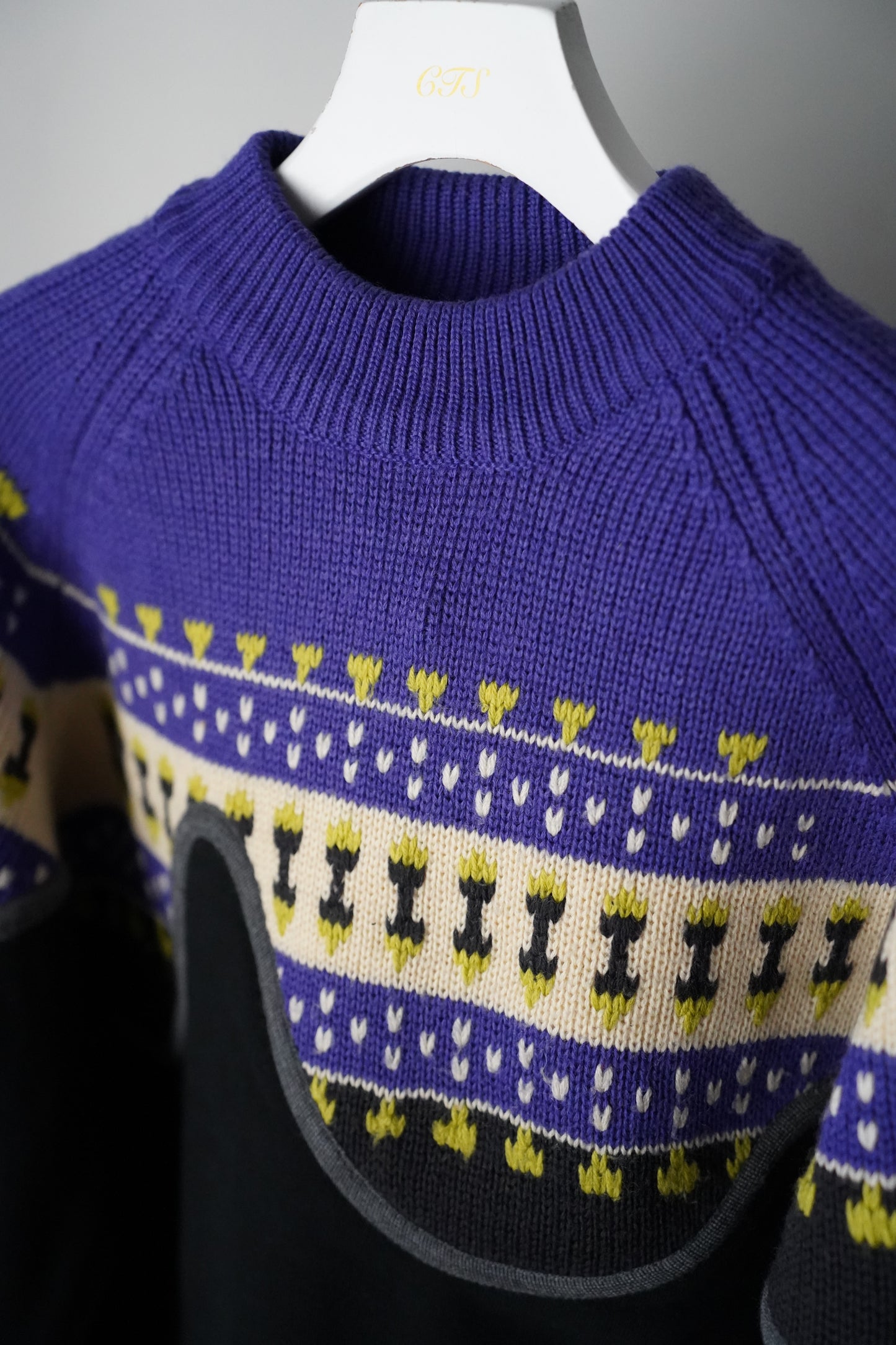 MEN/WOMEN VIOLETTE ROOM Ex. REMAKE SWEAT  black 16