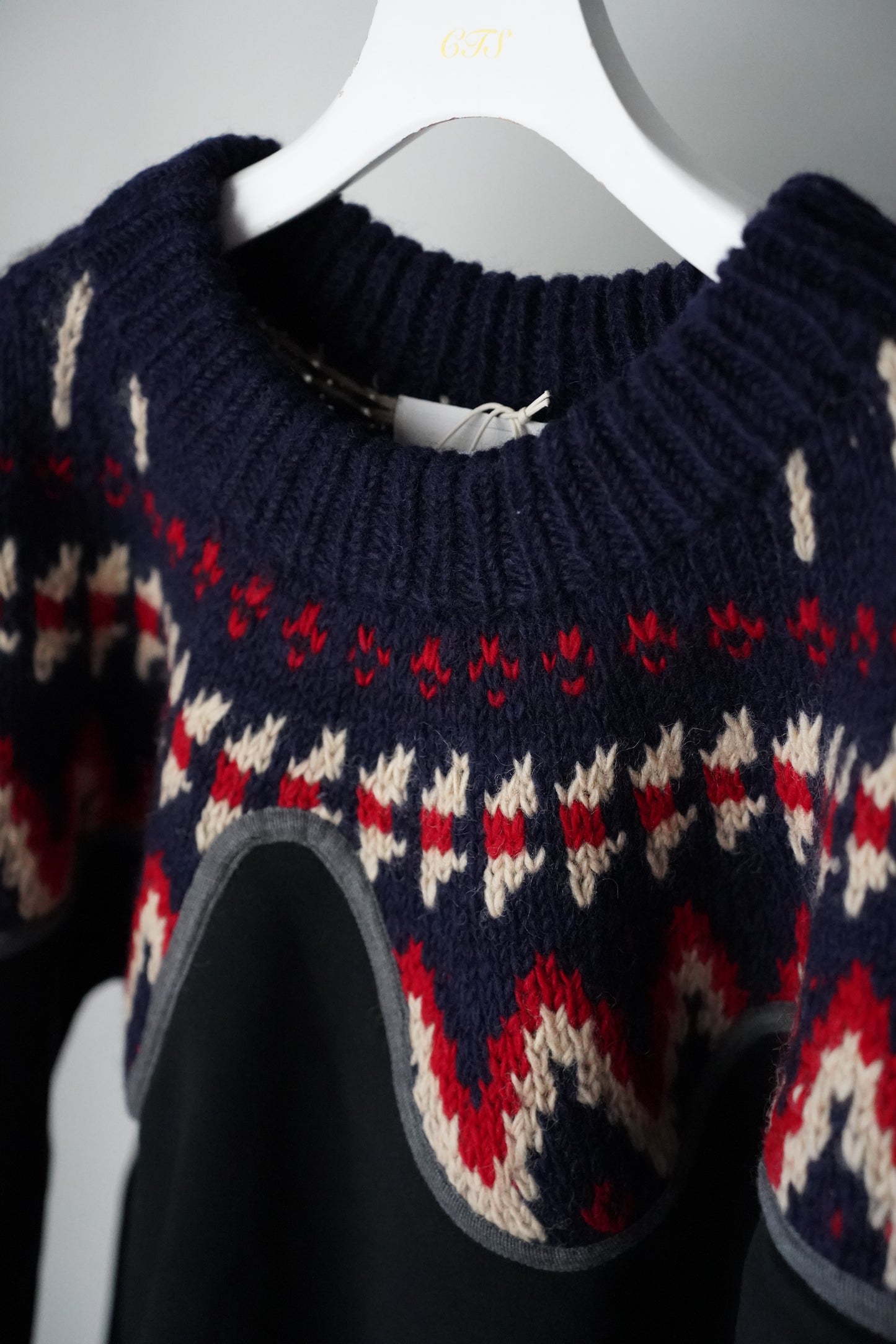 MEN/WOMEN VIOLETTE ROOM Ex. REMAKE SWEAT  black 18