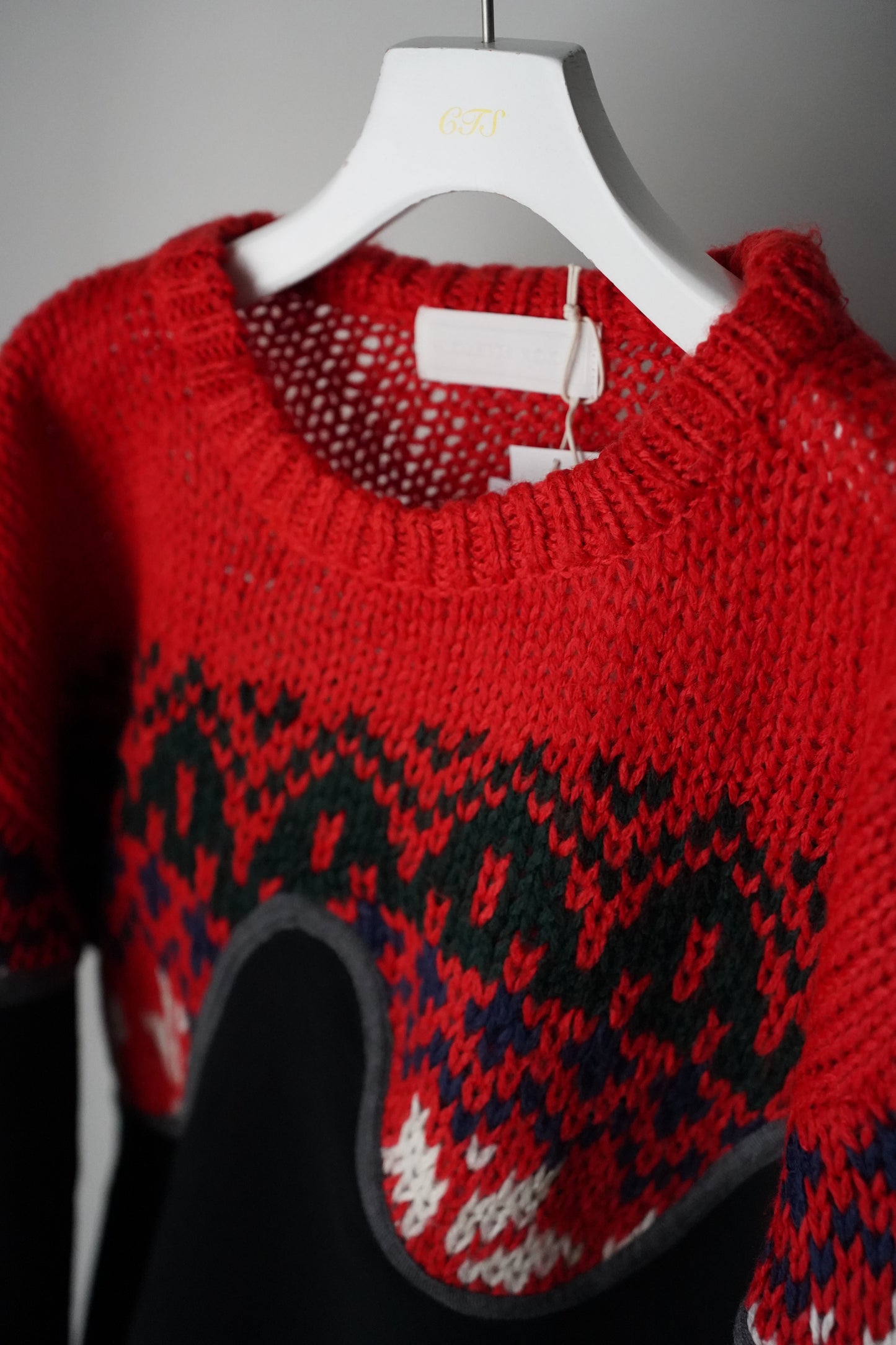 MEN/WOMEN VIOLETTE ROOM Ex. REMAKE SWEAT  black 19