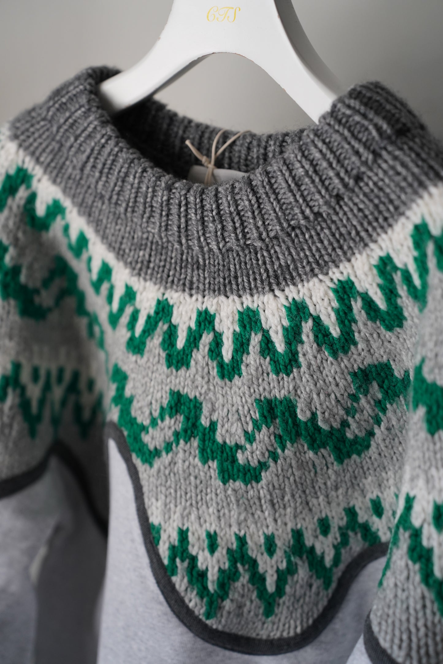 MEN/WOMEN VIOLETTE ROOM Ex. REMAKE SWEAT  gray 3