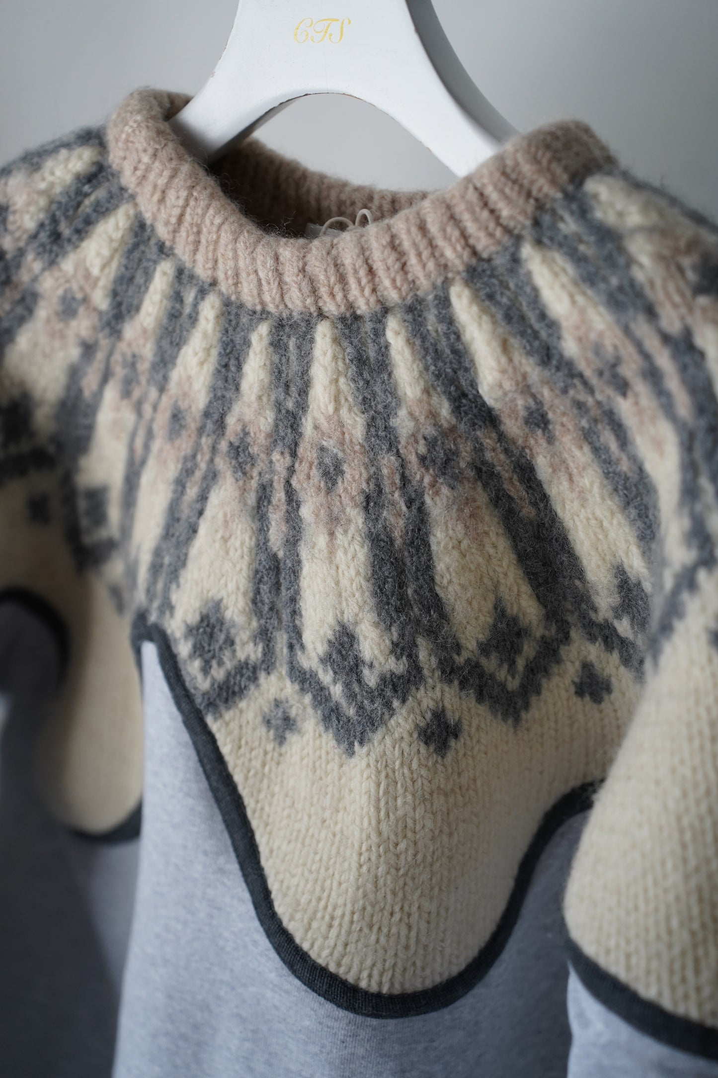 MEN/WOMEN VIOLETTE ROOM Ex. REMAKE SWEAT  gray 5