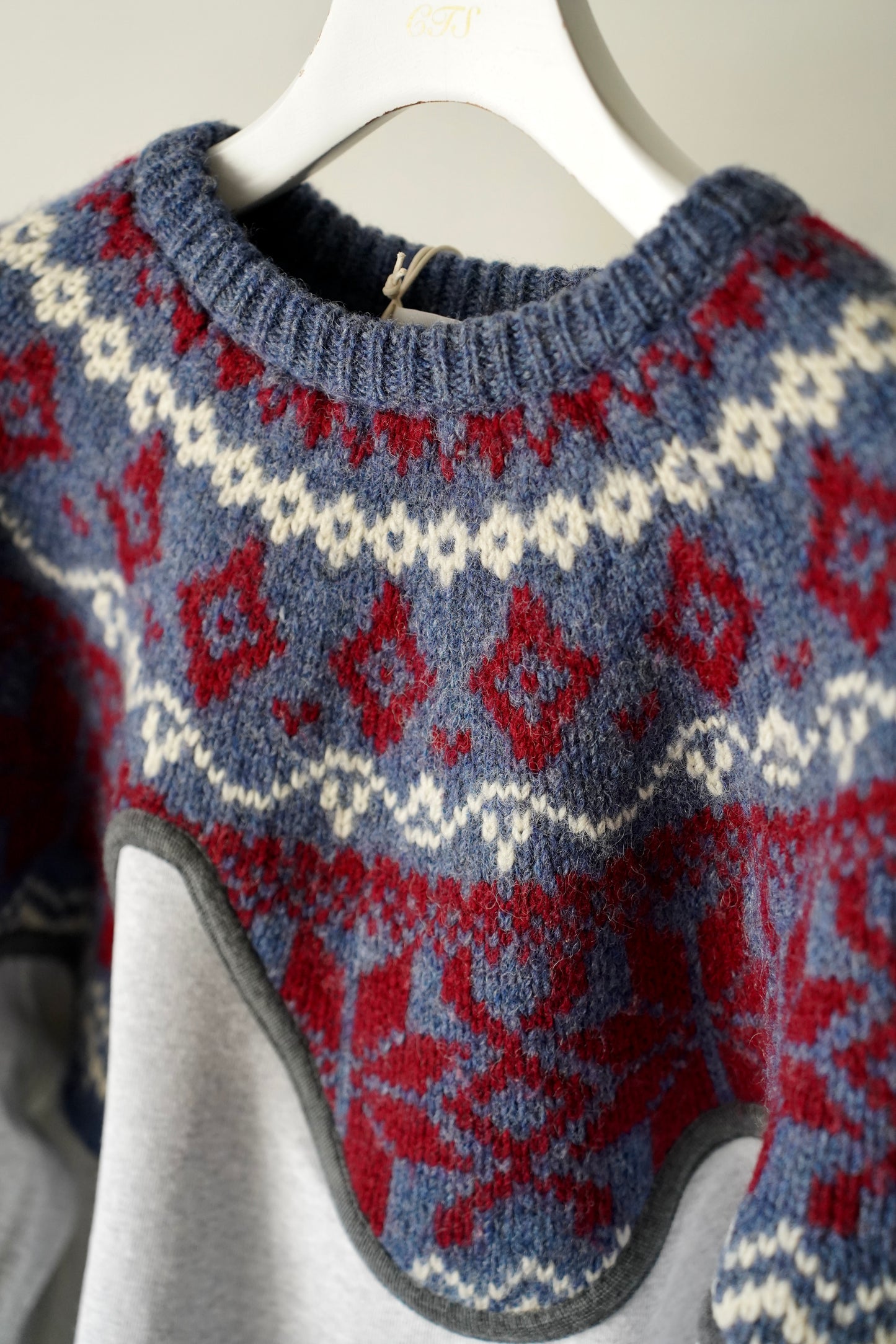 MEN/WOMEN VIOLETTE ROOM Ex. REMAKE SWEAT  gray 6