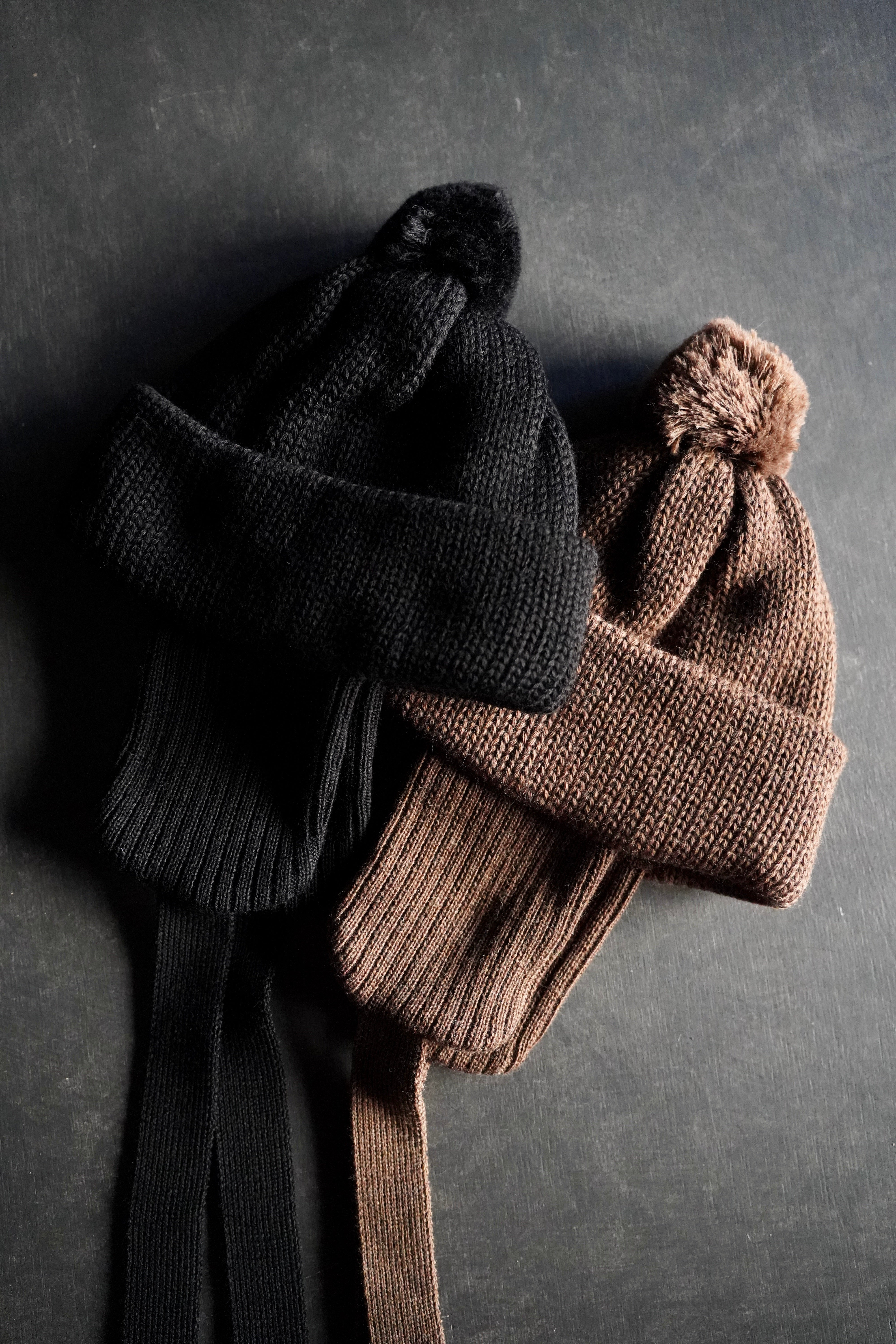 MEN COMESANDGOES カムズアンドゴーズ WOOL STANDARD KNIT (梵天