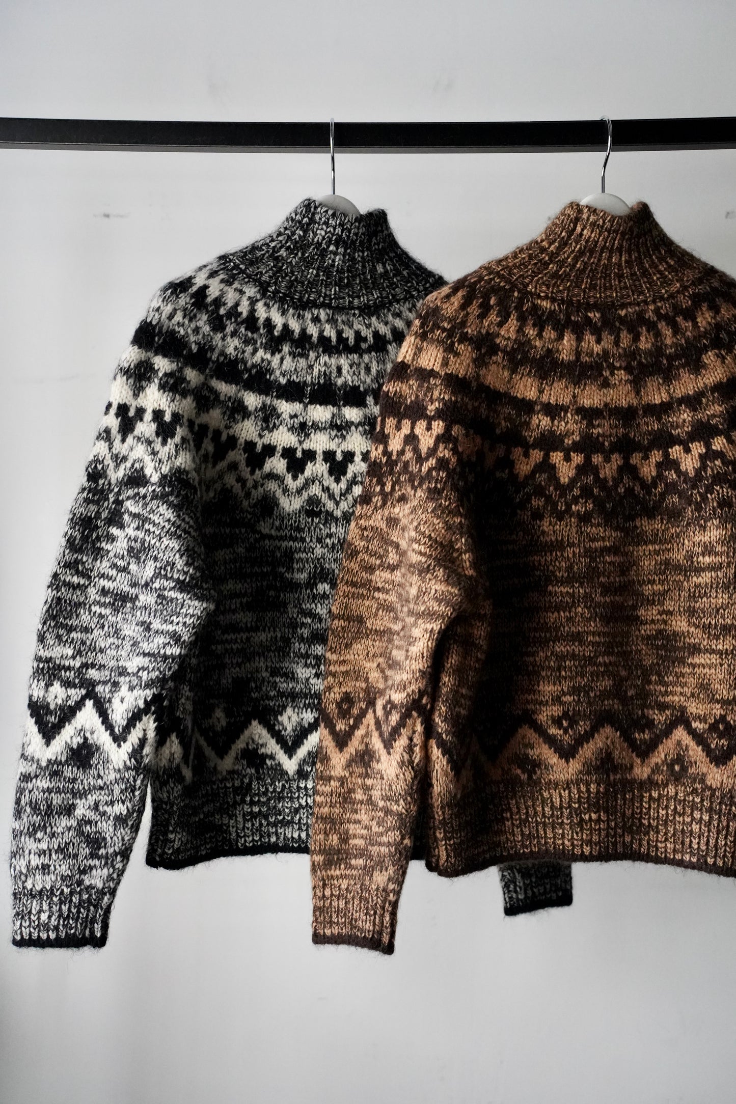 WOMEN BATONER / バトナー MOHAIR NORDIC TURTLE NECK