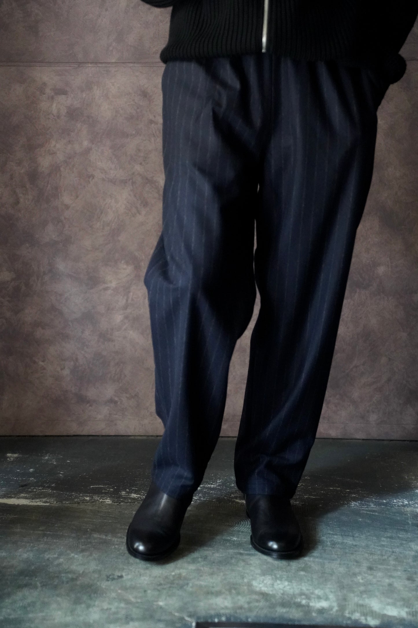 MEN HEUGN / ユーゲン "Cooper" Wide Stripe PT