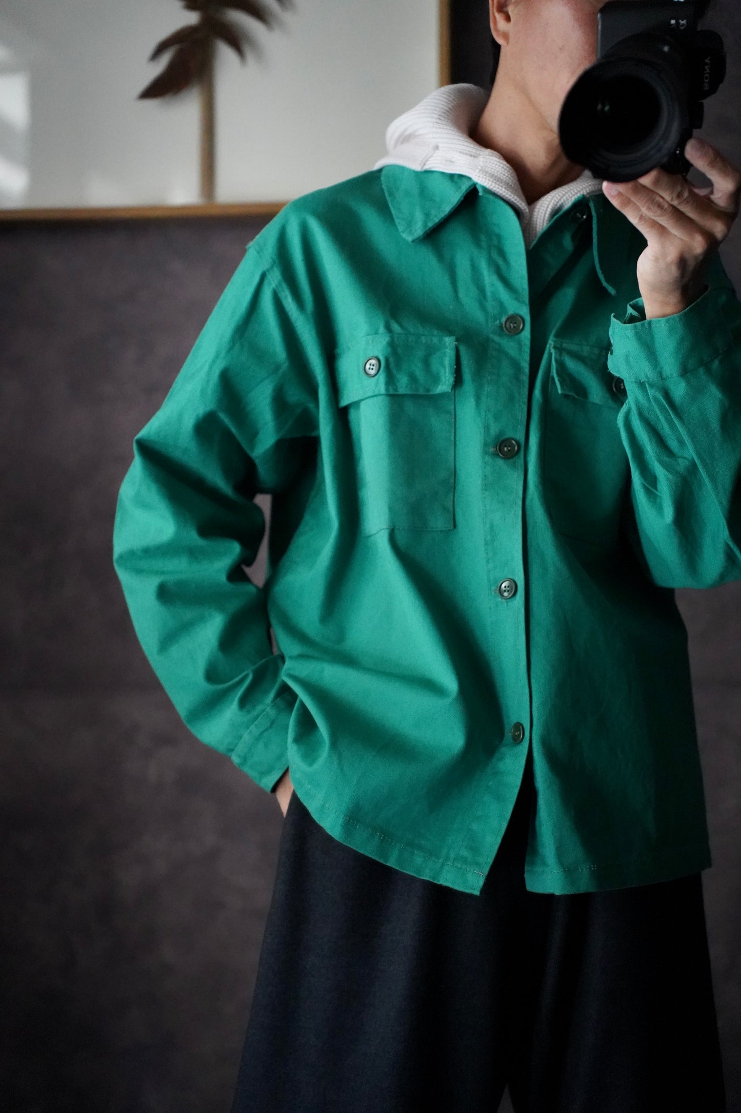 MEN VINTAGE French Work Shirts