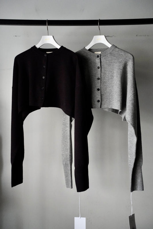 WOMEN Villd / ヴィルド short knit cardigan