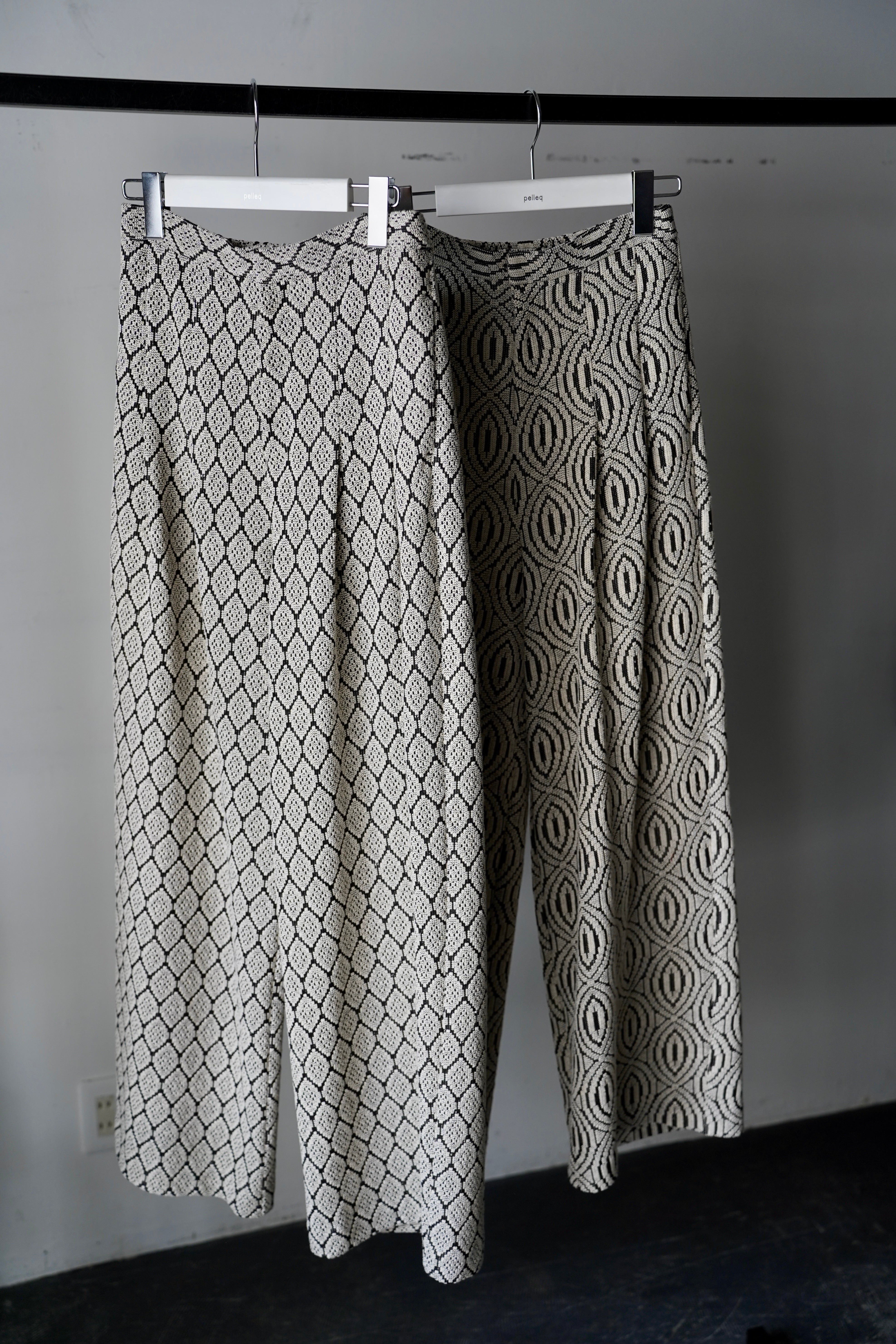 WOMEN Villd / ヴィルド Geo Jacquard Pants – _COMES THE SUN WOMEN Villd / ヴィルド Geo Jacquard Pants – _COMES THE SUN