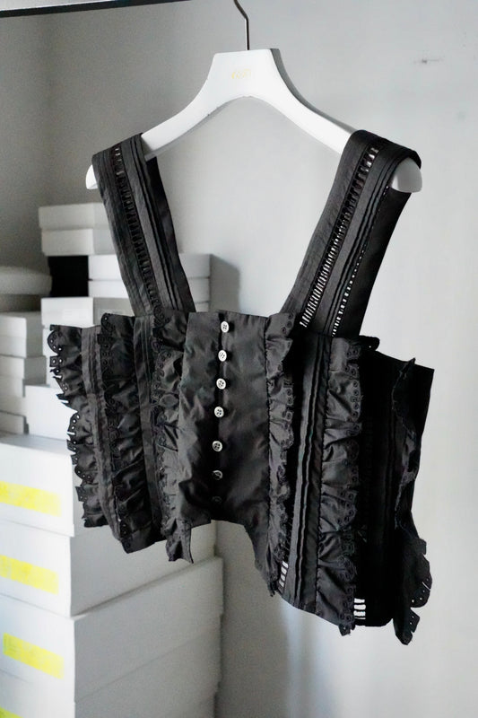 WOMEN JUN MIKAMI/ジュンミカミ CUT RUFFLE CAMISOLE