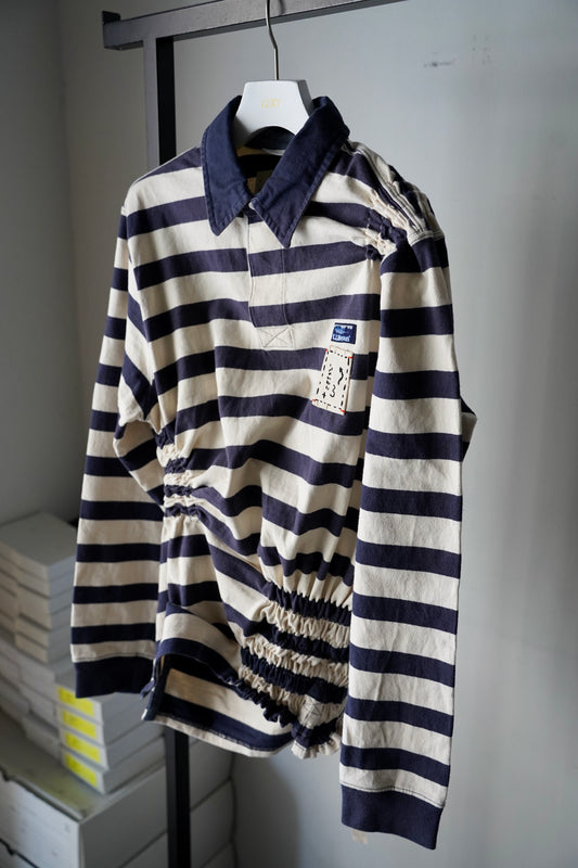 WOMEN Y.A.Acc/ ワイエーアク revive rugger shirt