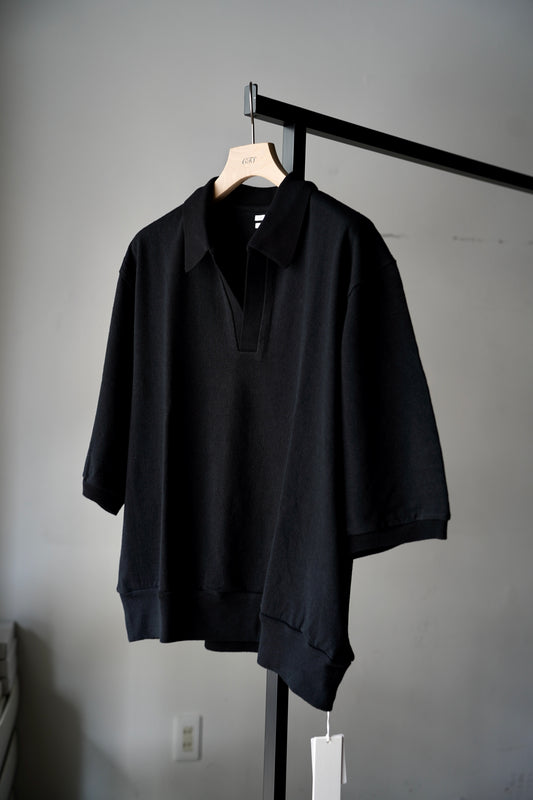 MEN blurhms/ブラーム CO/SILK NEP SKIPPER CROPPED SLEEVE