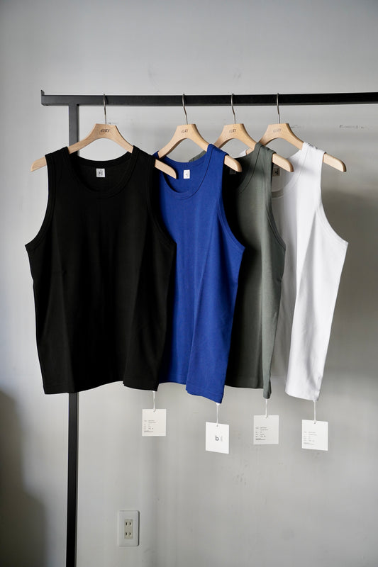 MEN blurhmsROOTSTOCK / ブラームスルーツストック Classic Rib-fit Tank top