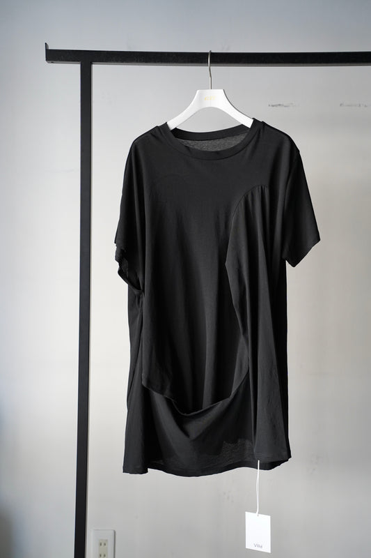 WOMEN Villd / ヴィルド asymmetry tee