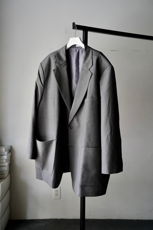 WOMEN TOO jacket HIGH light gray