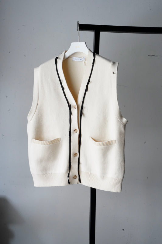 WOMEN VIOLETTE ROOM KNIT VEST