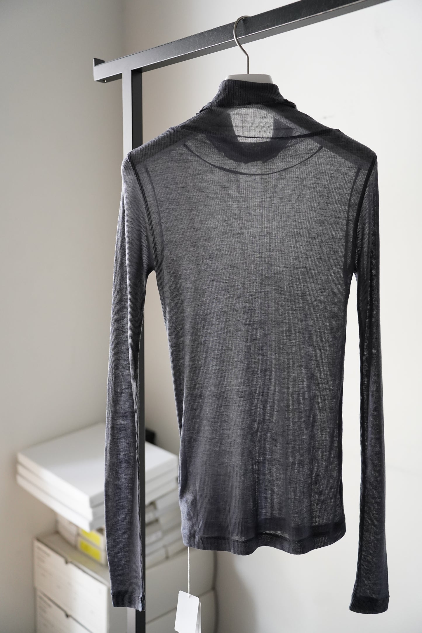 WOMEN BATONER / バトナー MELTY RIB HIGH NECK