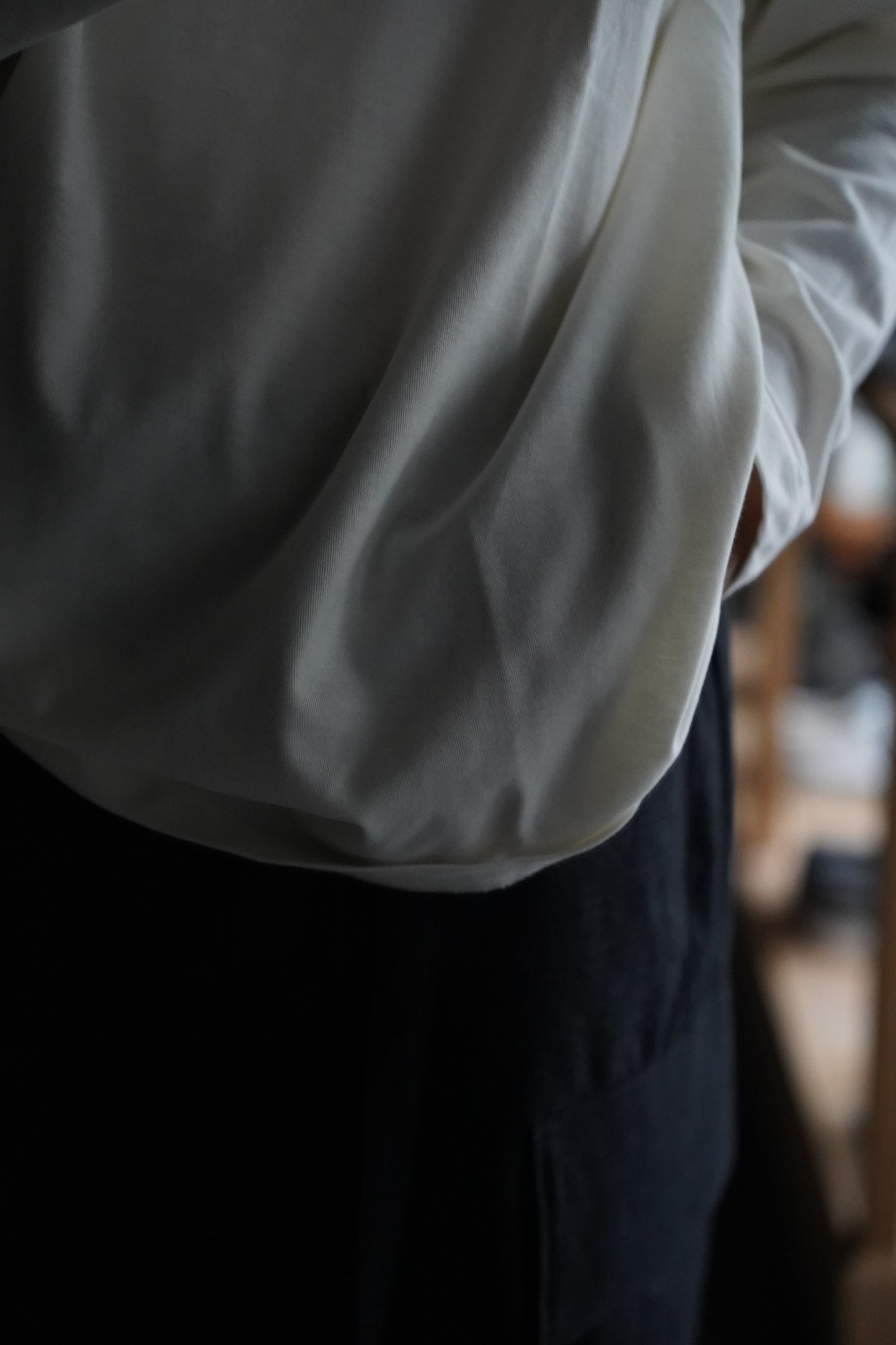 MEN alvana / アルヴァナ WOOL COTTON BOATNECK LONG SLEEVE