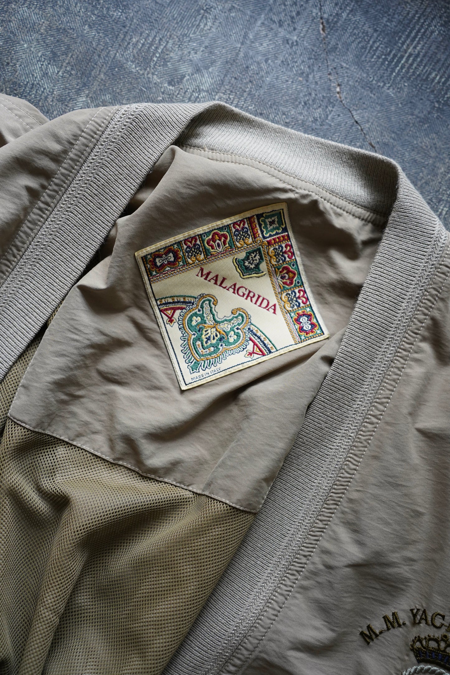MEN LILY1ST VINTAGE 1990's Italian Cardigan Type Blouson