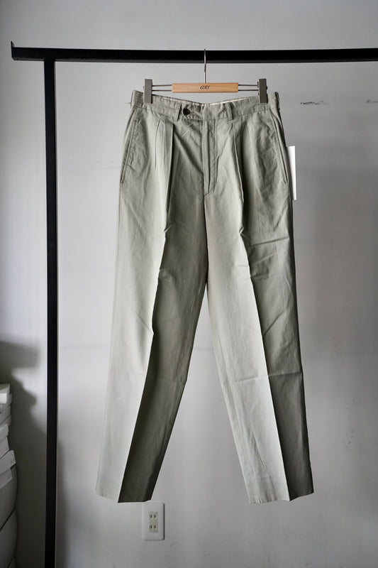 MEN LILY1ST VINTAGE 1980-1990's Italian Cotton Trousers by HILTON