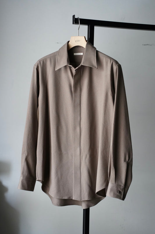 MEN HEUGN / ユーゲン Dick Wool Saxony shirts