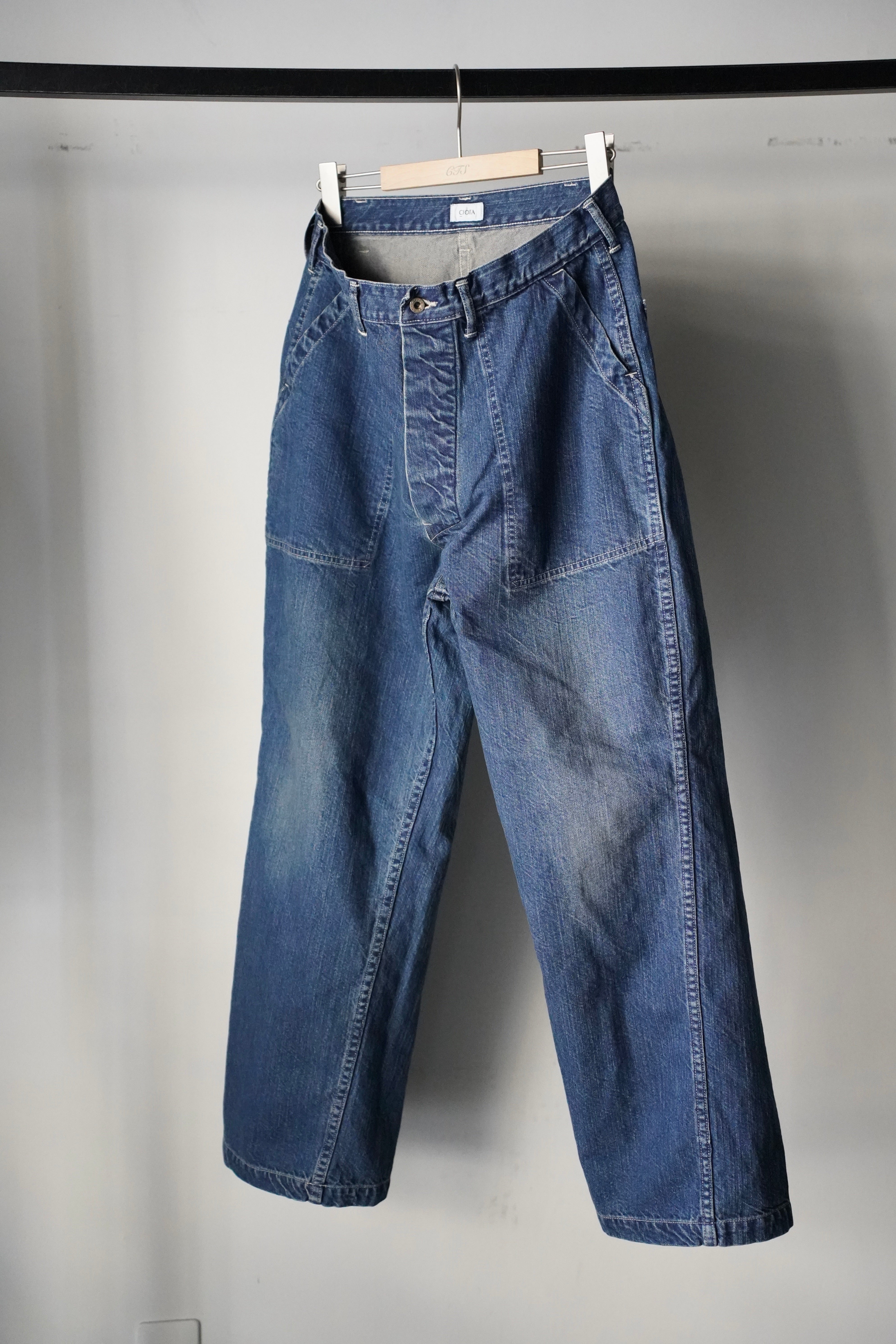 MEN CIOTA/シオタ 11.5oz デニムベイカーパンツ – _COMES THE SUN
