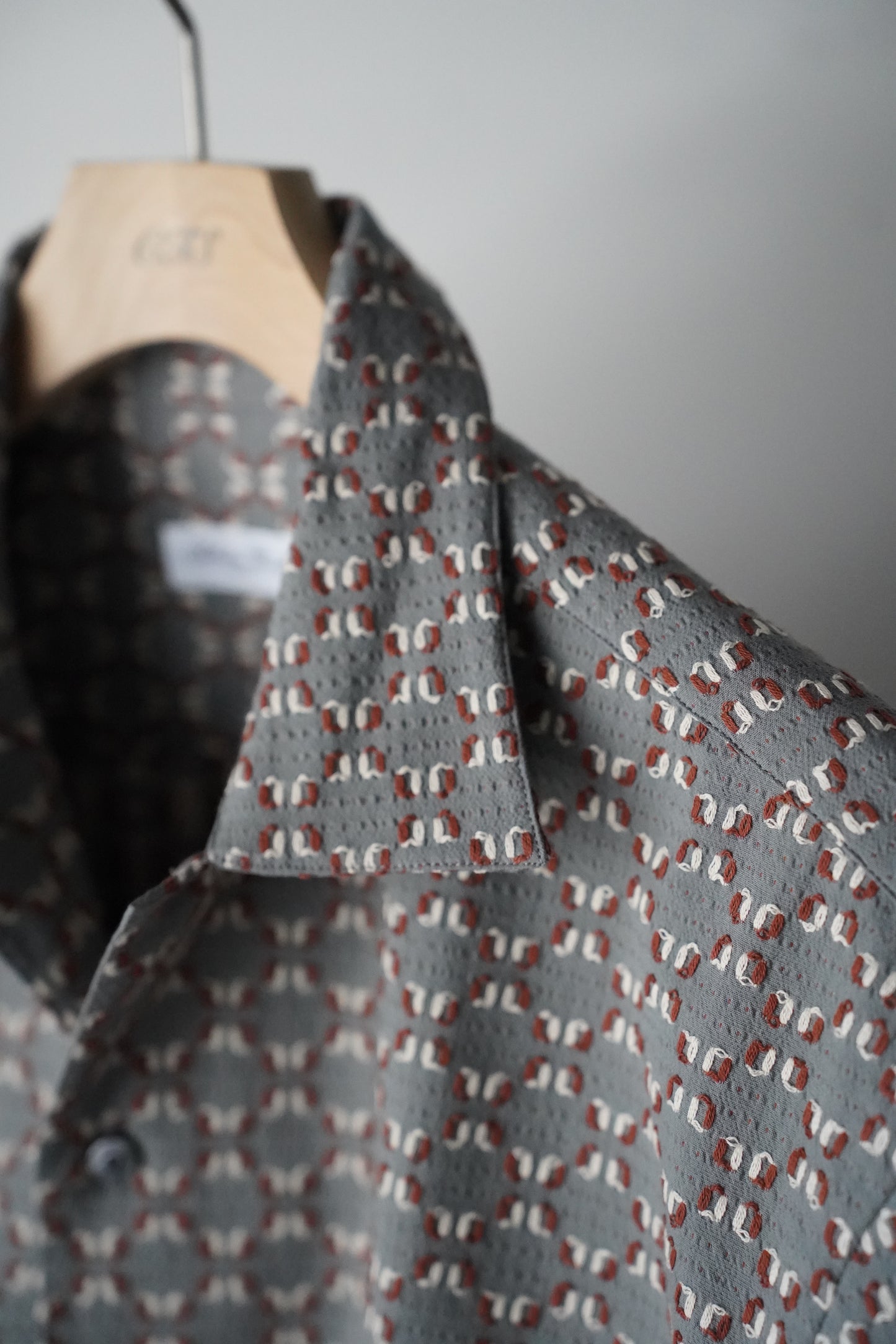 MEN Salvatore Piccolo / サルバトーレピッコロ EMBROIDERY SHORT SLEEVE SHRITS