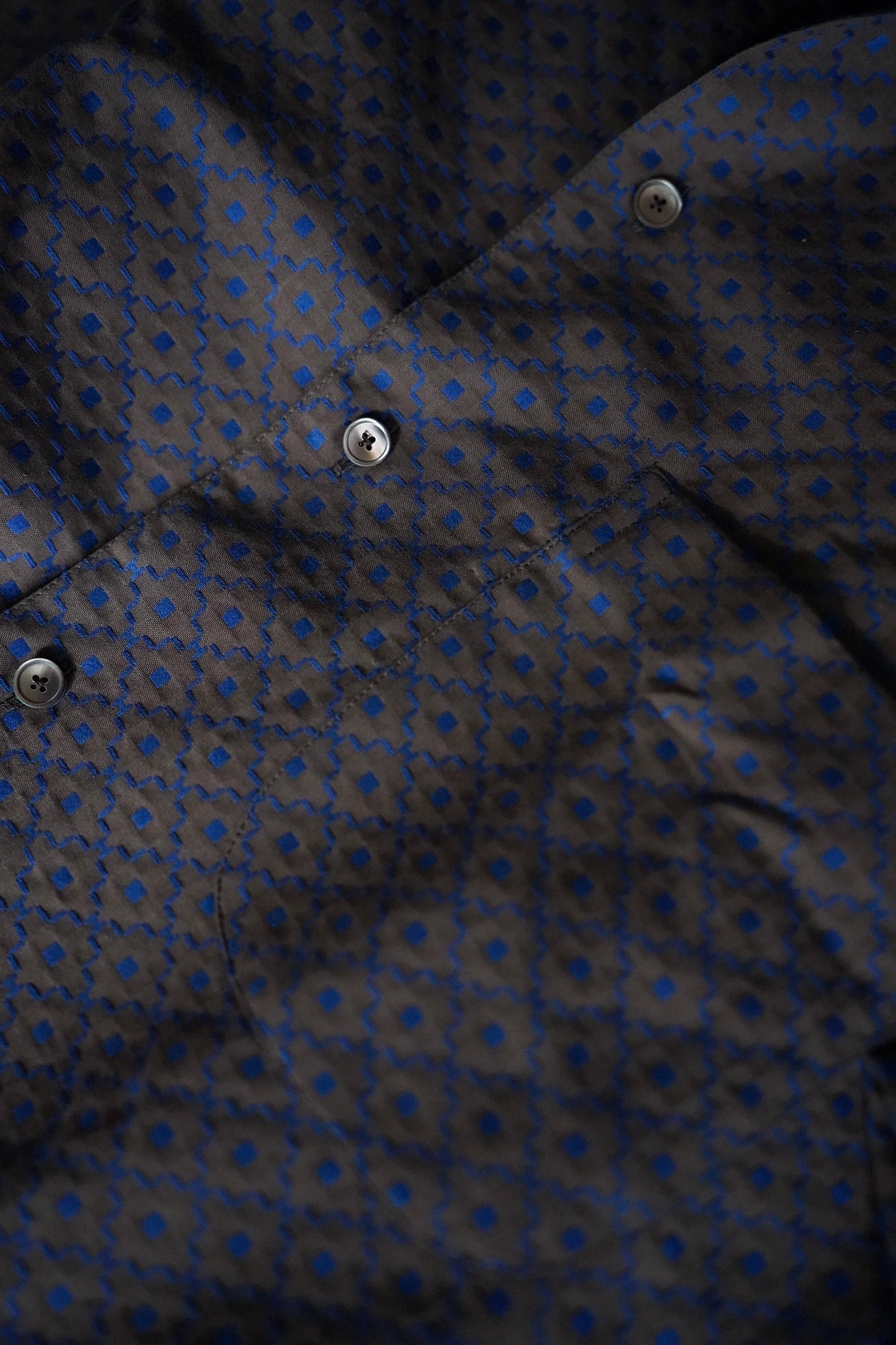 MEN Salvatore Piccolo / サルバトーレピッコロ EMBROIDERY SHORT SLEEVE SHRITS