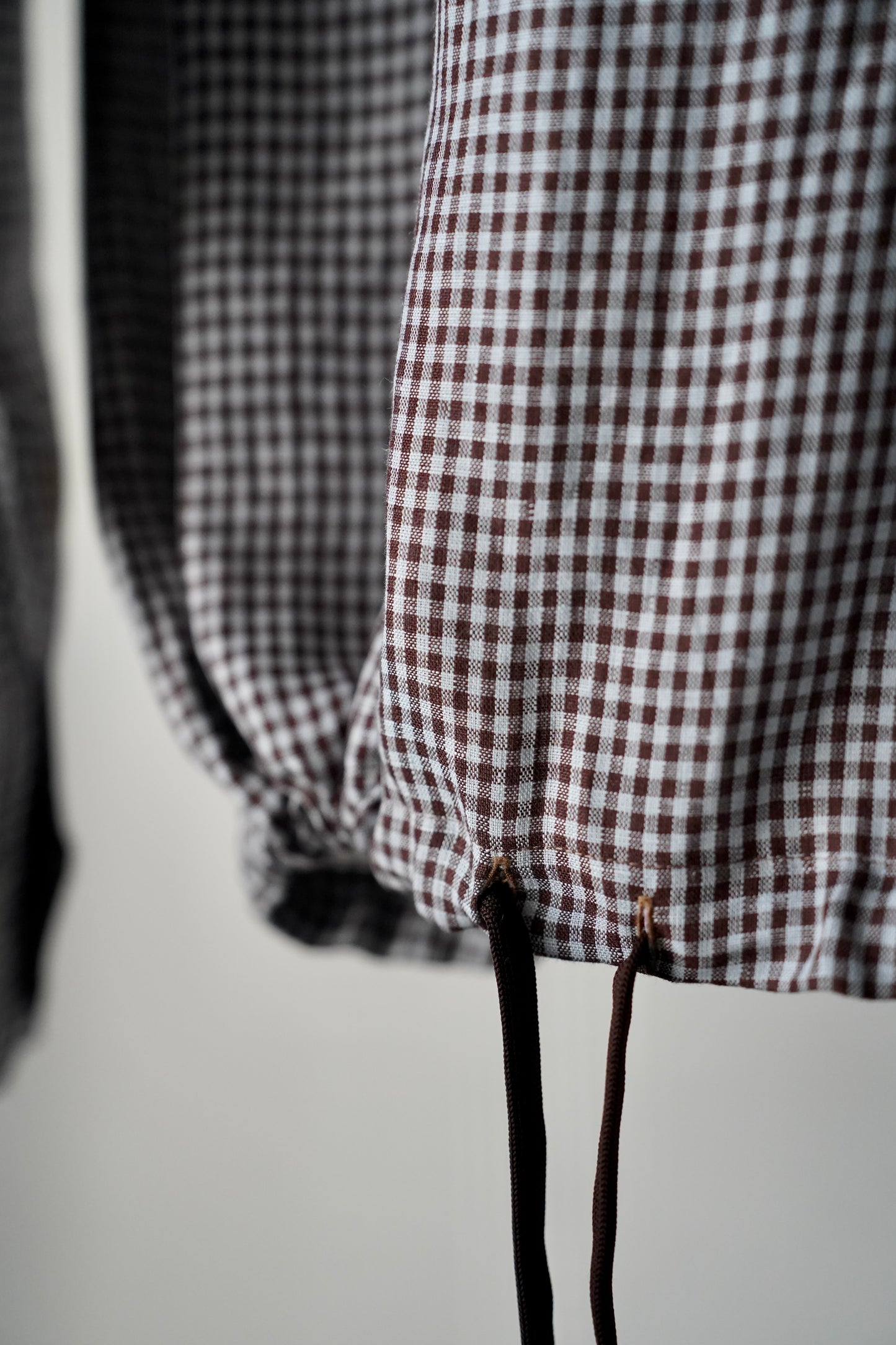 MEN Salvatore Piccolo / サルバトーレピッコロ LINEN CHECK SHIRT BLOUSON