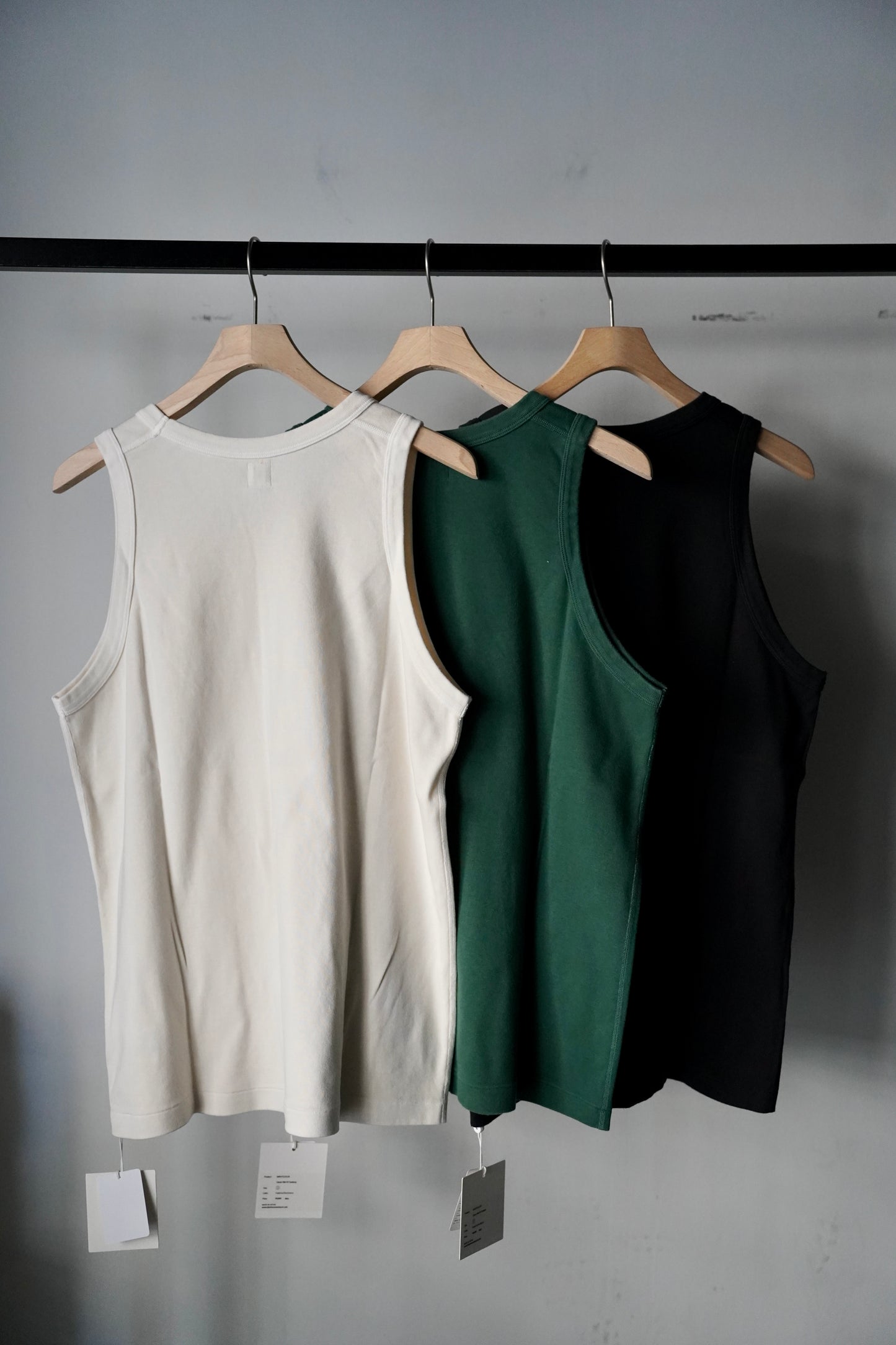MEN blurhmsROOTSTOCK / ブラームスルーツストック Classic Rib-Fit Tanktop