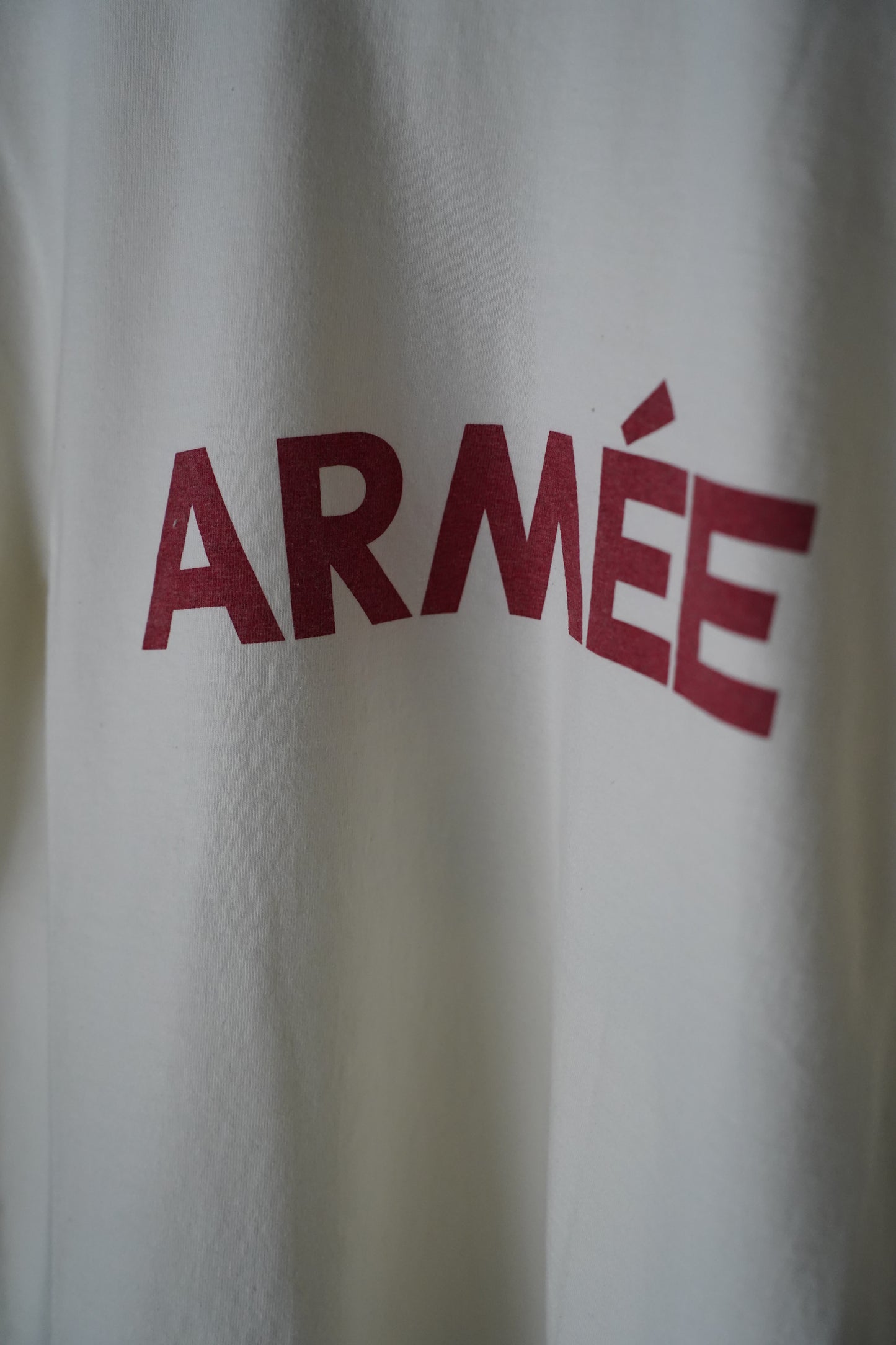 MEN/WOMEN blurhmsROOTSTOCK / ブラームスルーツストック ARMEE 88/12 Print Tee STANDARD