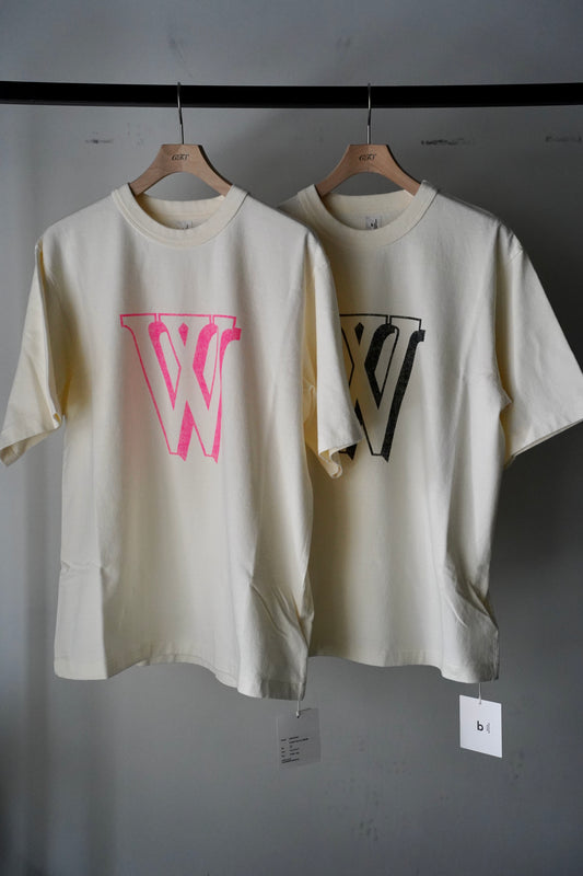 MEN/WOMEN blurhmsROOTSTOCK / ブラームスルーツストック W-W 88/12 Print Tee STANDARD
