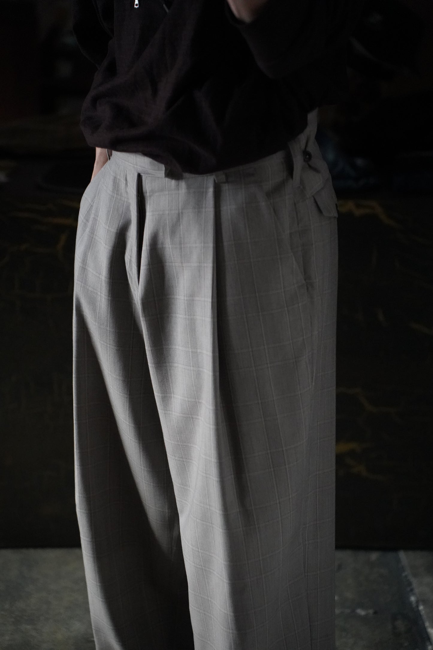 MEN MAATEE & SONS MILITARY SLACKS MT5103-0207B