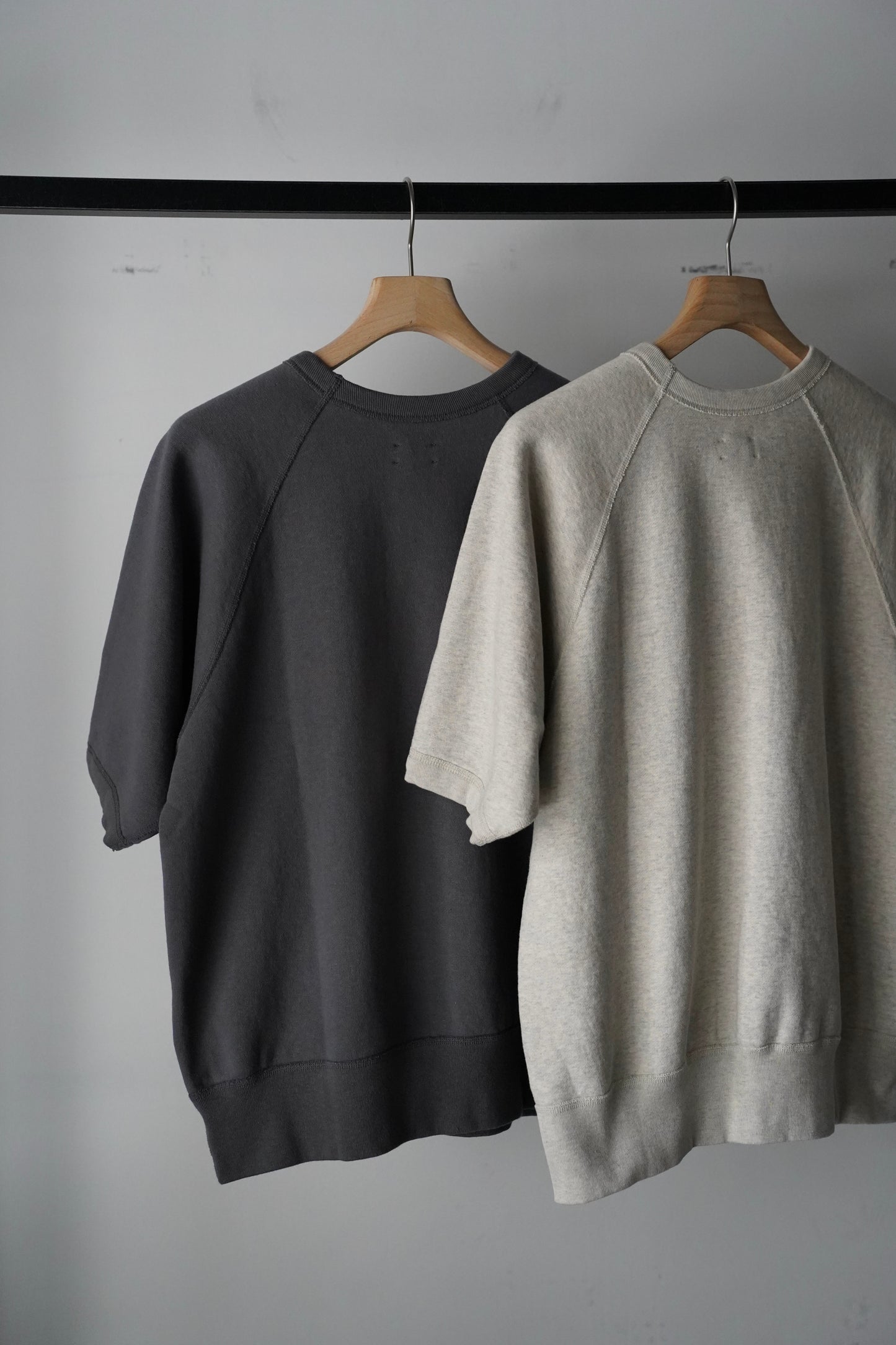 MEN CIOTA/シオタ Crewneck Short Sleeve Sweatshirt