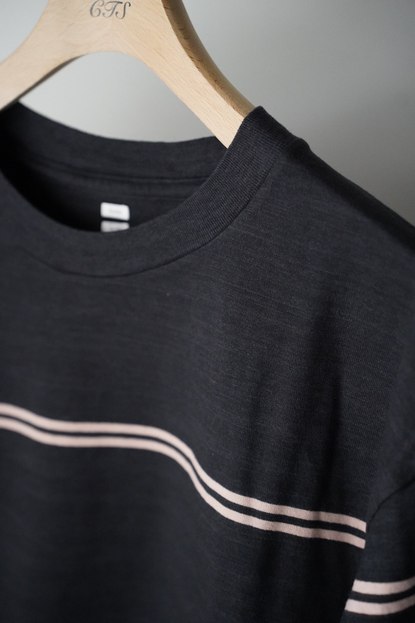 MEN blurhms/ブラーム C/NAPP BORDER PLAIN TEE