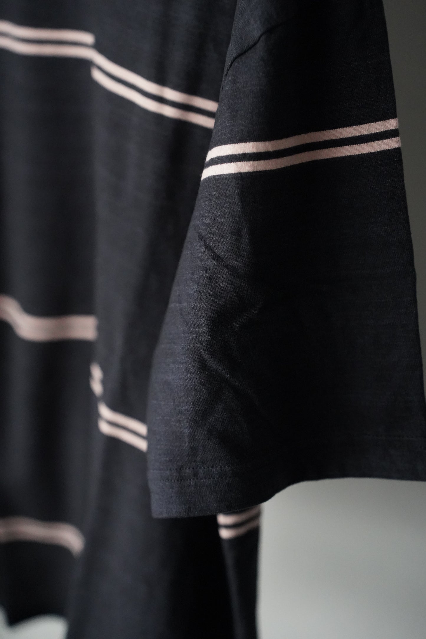 MEN blurhms/ブラーム C/NAPP BORDER PLAIN TEE