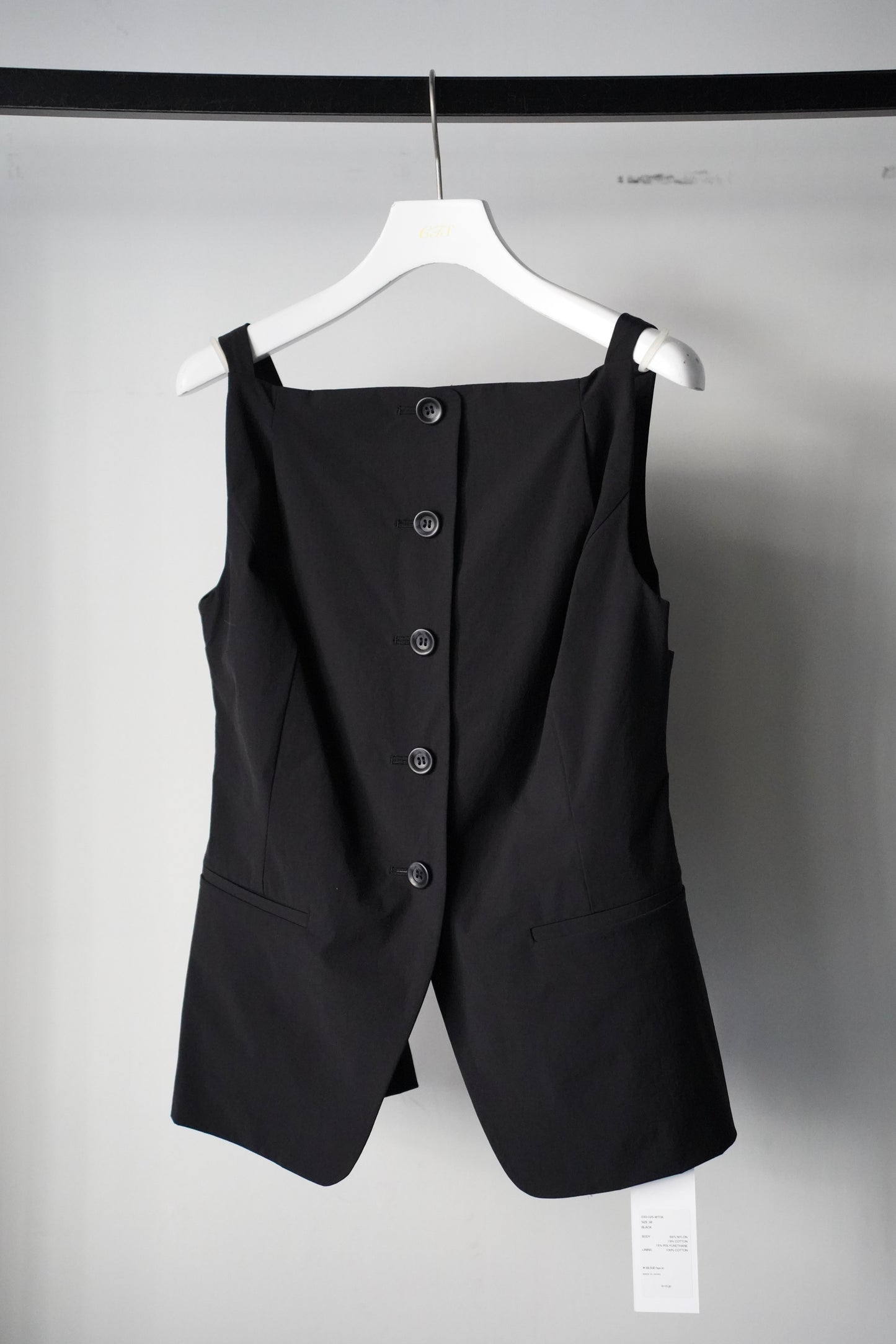 WOMEN IIROT/イロット Nylon Cotton Vest