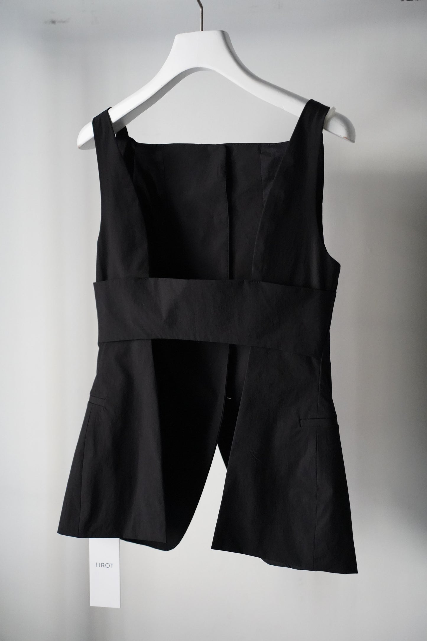 WOMEN IIROT/イロット Nylon Cotton Vest