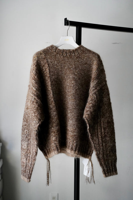 WOMEN RYU KAGA Fisherman's Mohair Sweater