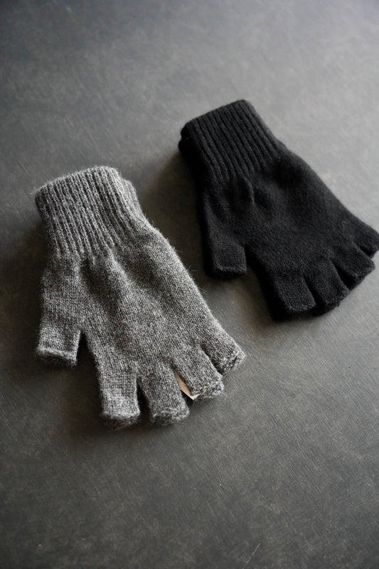 MEN/WOMEN loomer ルーマー alpaca knit gloves