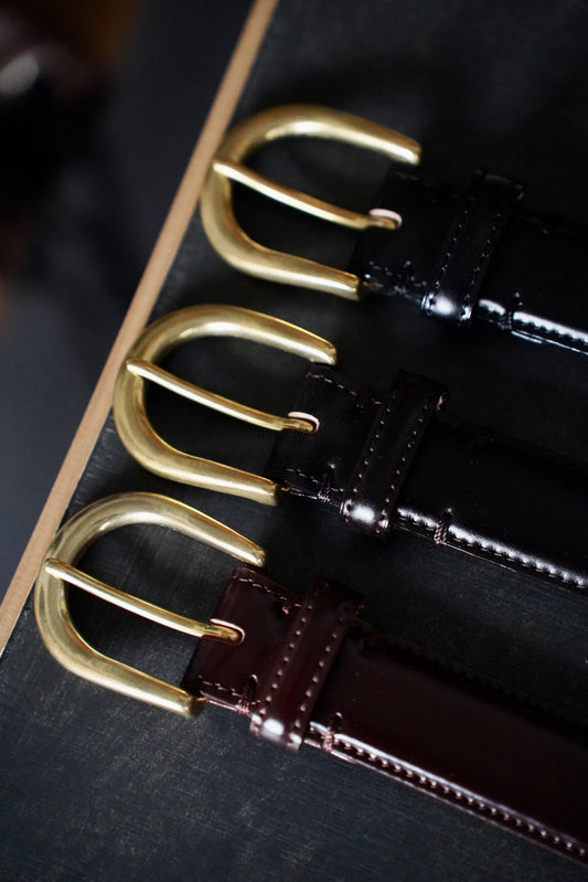 MEN PERSONAL MATTERS / パーソナル マターズ CORDOVAN BELT