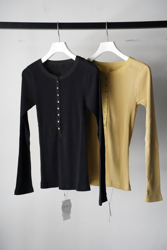 WOMEN PHEETA / フィータ HENLEY TEE(Hedy)