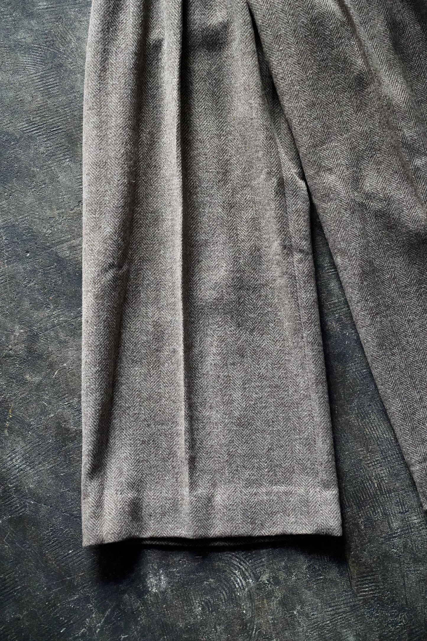 WOMEN RYU KAGA Herringbone trousers