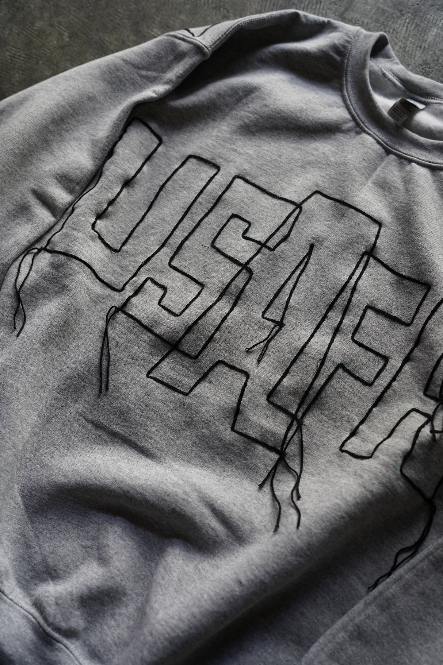 MEN CODE EMBROIDERY SWEAT SHIRTS 'USAFA'