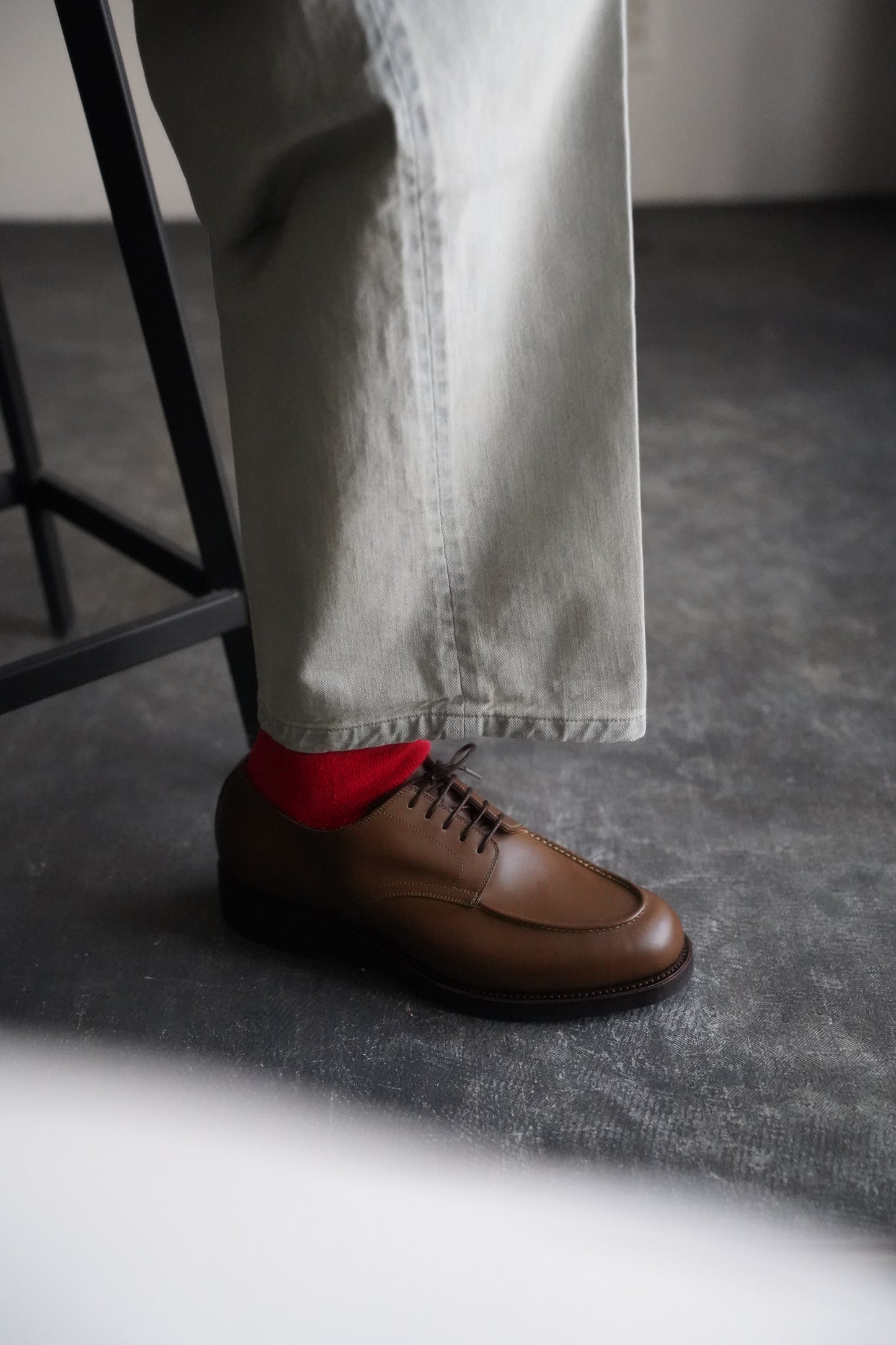 MEN blurhms/ブラーム 12.9oz Denim Narrow Belted Pants