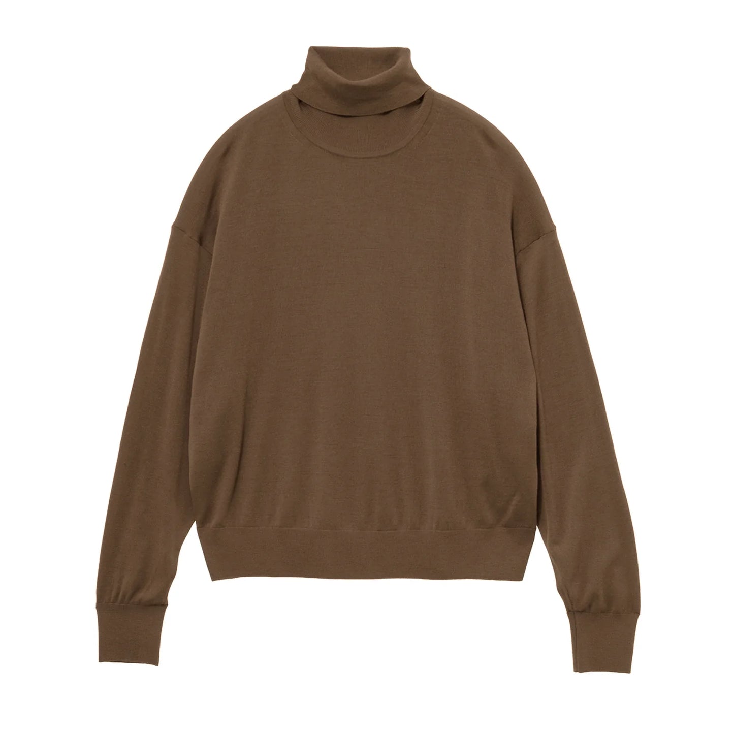 WOMEN Graphpaper High Gauge Short Turtle Neck Knit