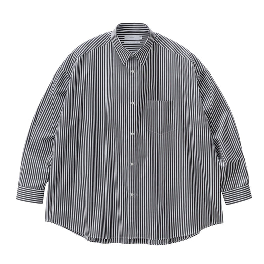MEN Graphpaper High Count Regular Collar Round Cut Oversized Shirt