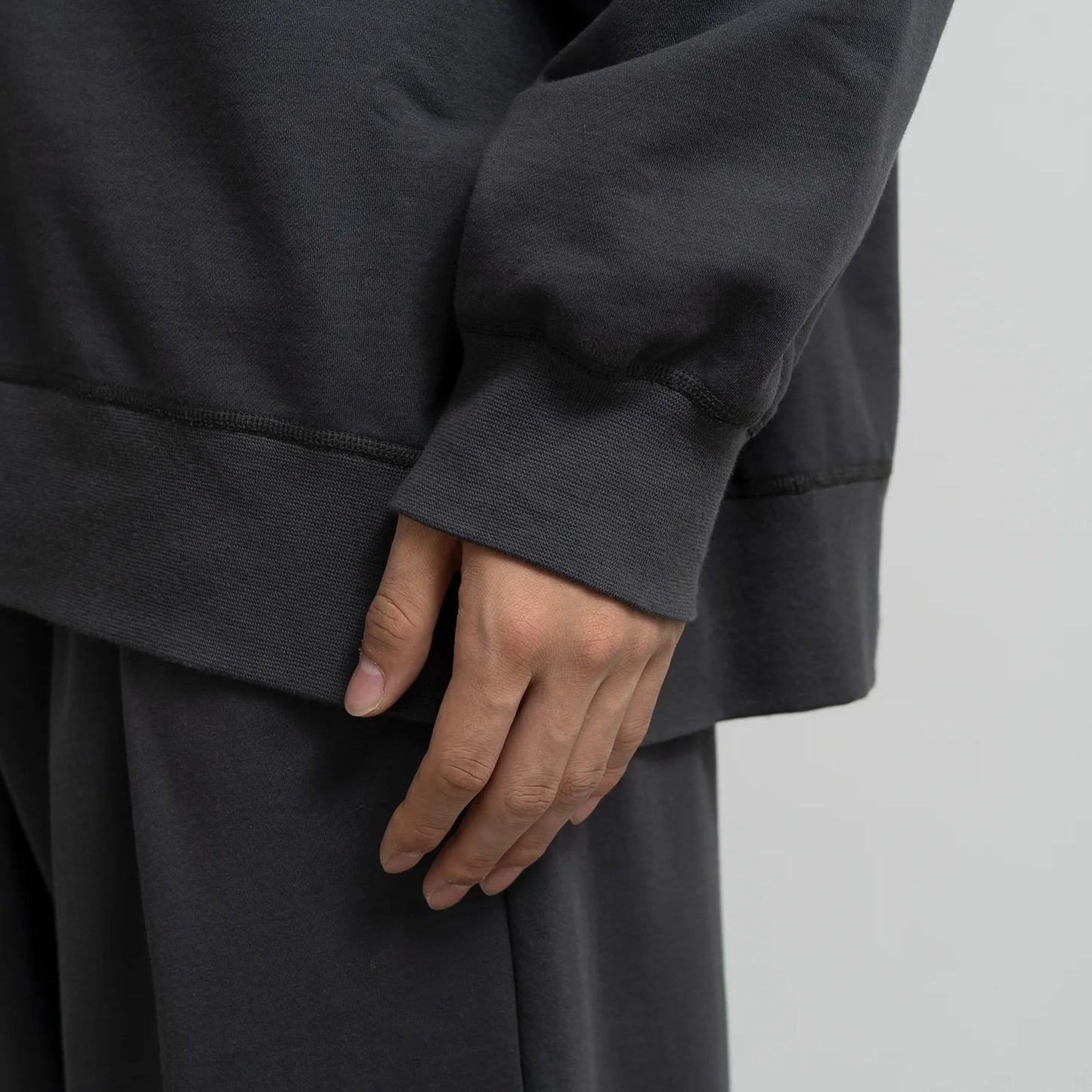 MEN Graphpaper Hard Terry Crew Neck Sweat
